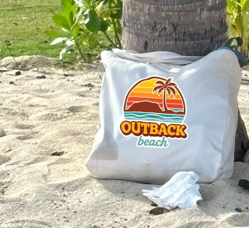 Canvas Beach Bag